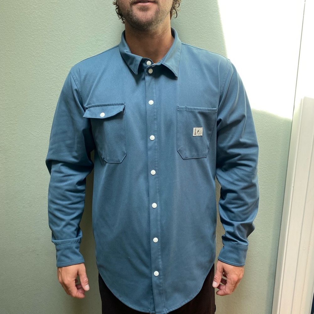Mens XL Deso shirt jacket with pockets